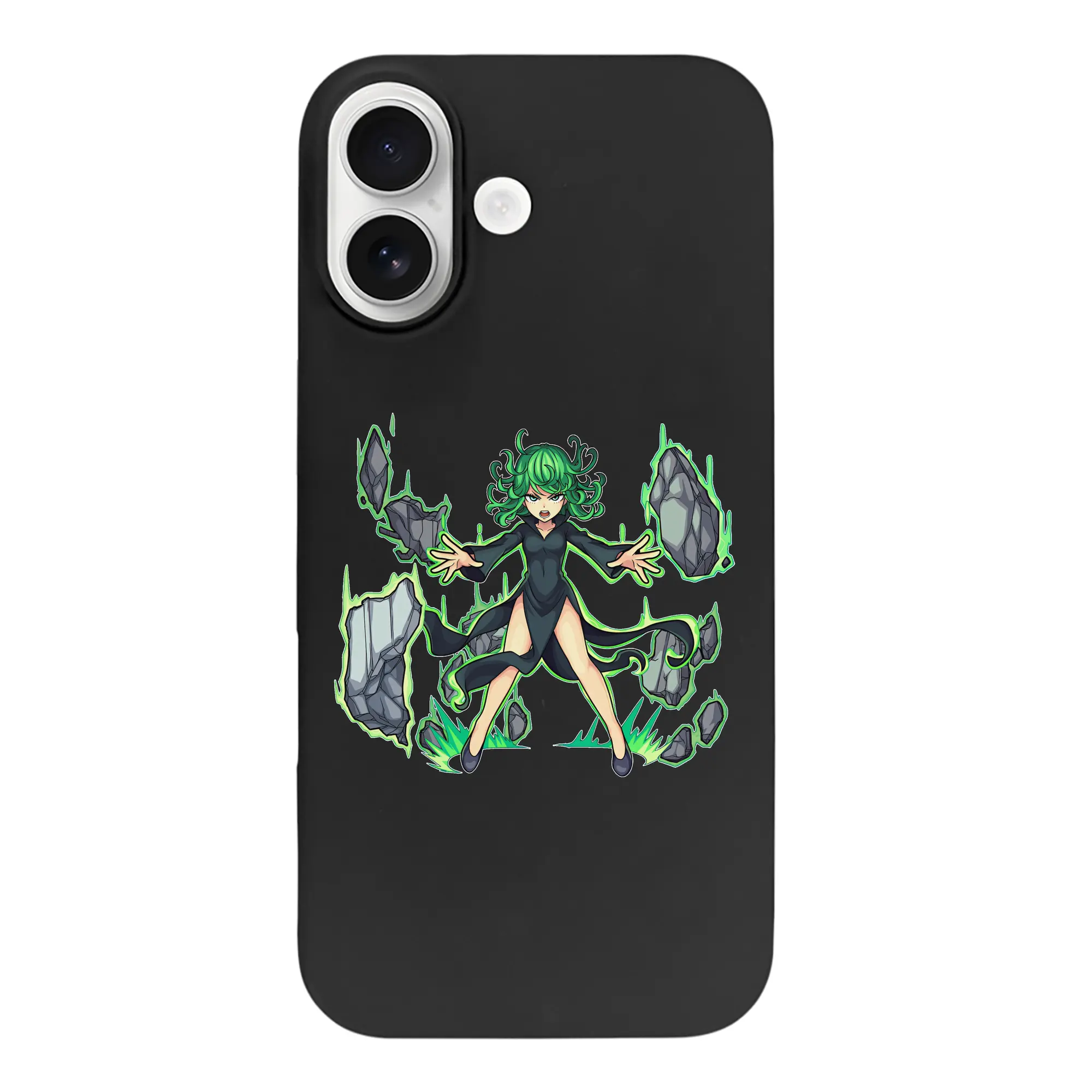 ワンパンマン グッズ 戦慄のタツマキ - iPhone 17 シリーズ シリコンケース 薄型 耐衝撃 指紋防止 ソフトタッチカバー 精密フィット 傷防止 保護ケース iPhone 17/17 Air/17 Pro/17 Pro Max 対応